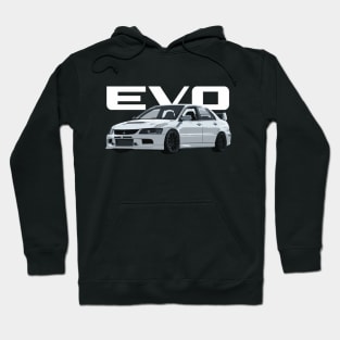 misubishi evo 9 Hoodie